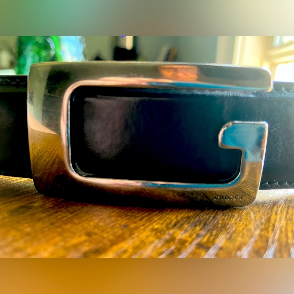 Gucci Men’s Reversible G buckle Belt